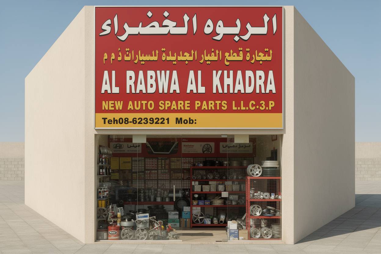 AL RABWA AL KHADRA NEW AUTO SPARE