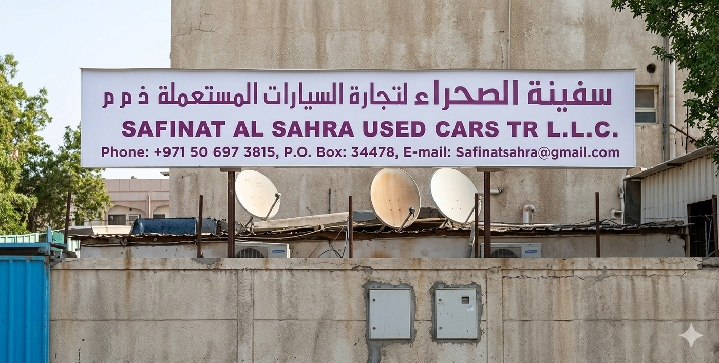 safina al sahra used cars