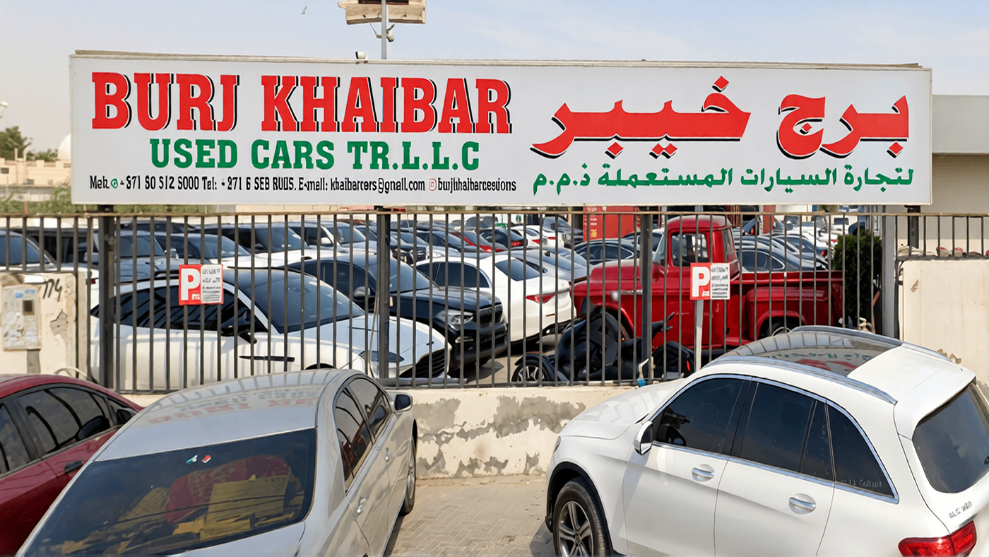 Burj Khaibar used auto spare parts