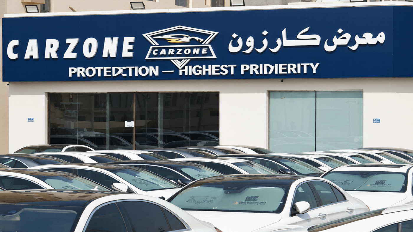 Car Zone Exhibition for Selling Used Cars